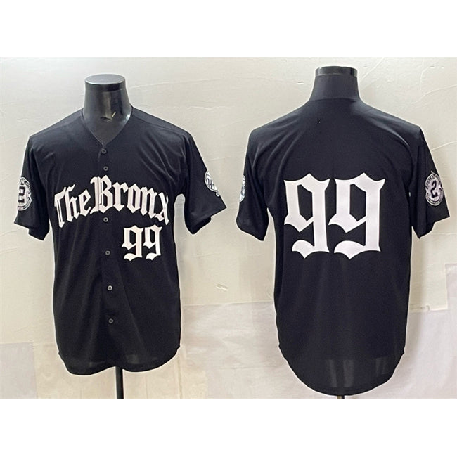 Johnsonshop New York Yankees #99 Aaron Judge Black  'Gothic Legacy Edition' Vapor Premier Limited Stitched Jersey