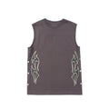 2026 American High Street Hell Flame Goddess Casual T-shirt
