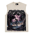 2026 American High Street Rock Hip Hop Street Retro Leap T-shirt