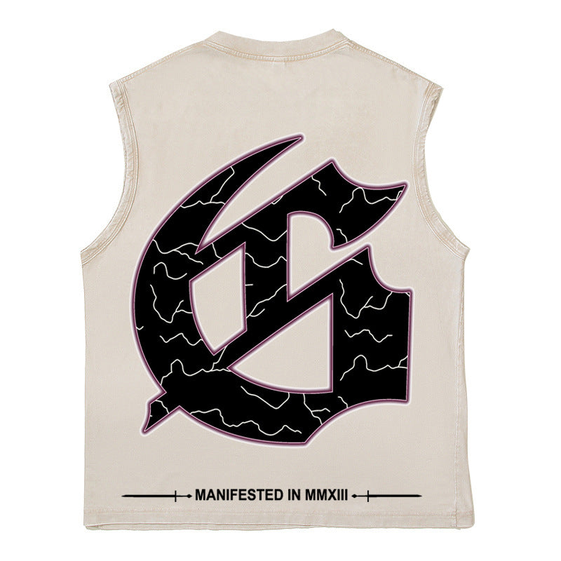 2026 American High Street Rock Hip Hop Street Retro Leap T-shirt