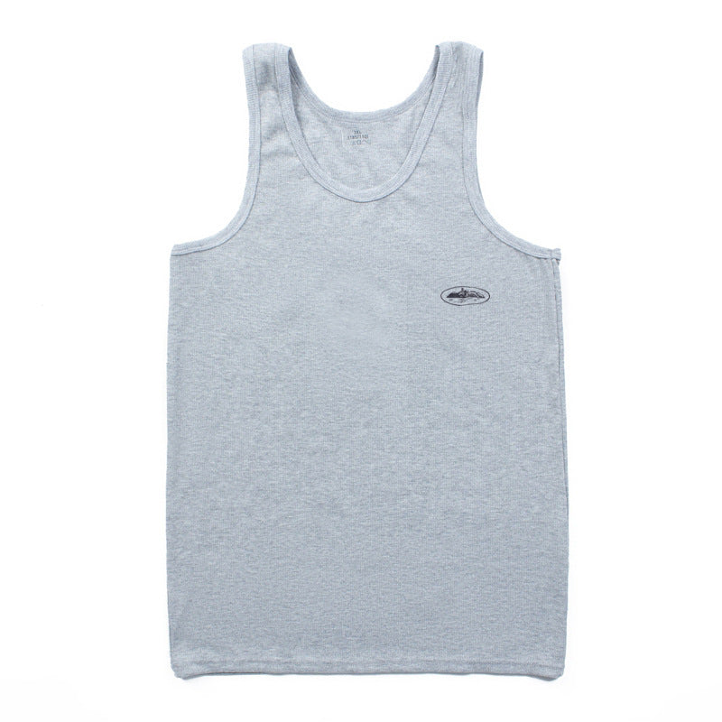 2026 European and American high street summer breathable solid color T-shirt