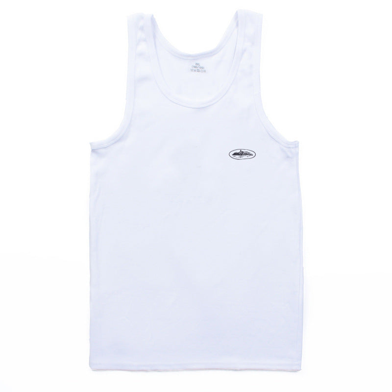 2026 European and American high street summer breathable solid color T-shirt